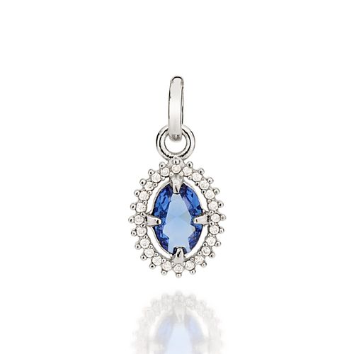 PLATINUM TOGETHER AGAIN PENDANT IN BLUE