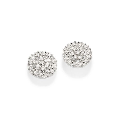 SILVER 925 STUDDED STUD EARRINGS