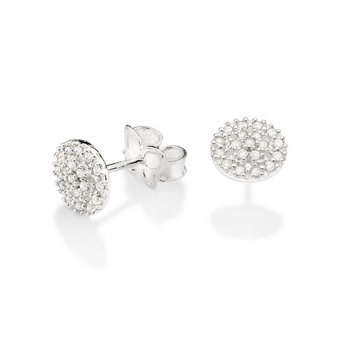 SILVER 925 STUDDED STUD EARRINGS