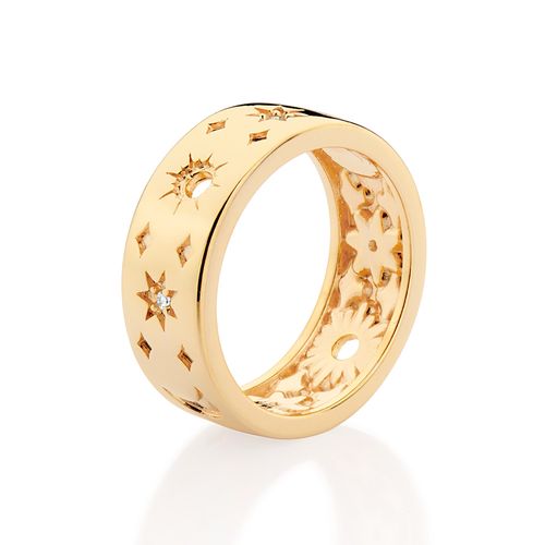 GOLD CONSTELLATION RING