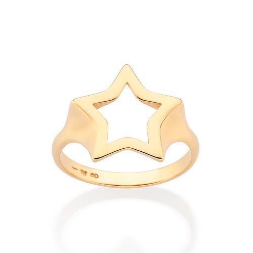 GOLD STAR RING