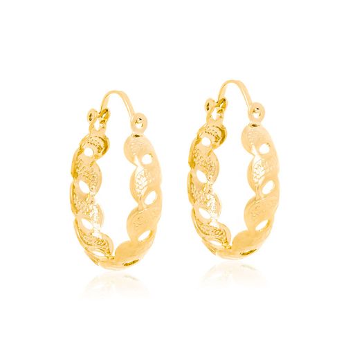 GOLD EARRING RING