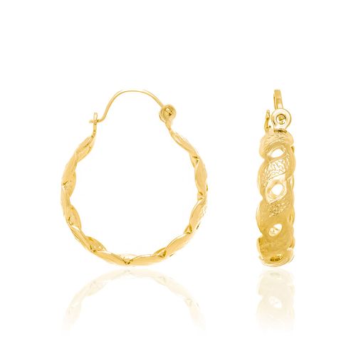 GOLD EARRING RING