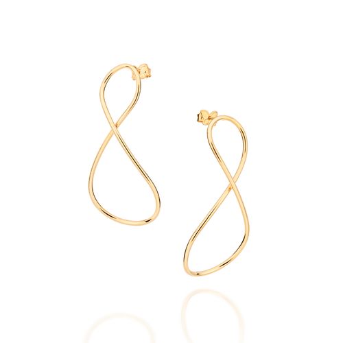 GOLD ETERNITY EARRING