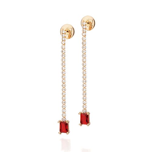 GOLD COLORS OF CHRISTMAS EARRINGS