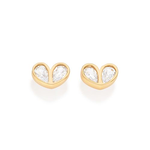 GOLD EMPOWER STUD EARRINGS