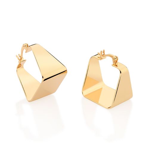 GOLD AUTUMN HUGGIE EARRINGS