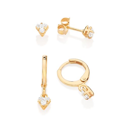 GOLD GO GIRLS EARRING KIT