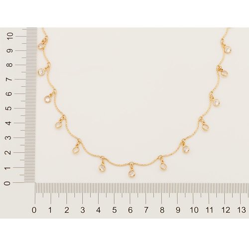 GOLD MULTIPLE POINT OF LIGHT NECKLACE