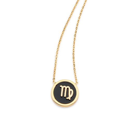 GOLD VIRGO NECKLACE