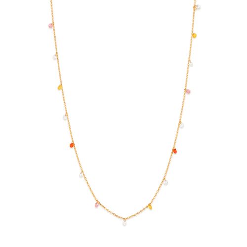 GOLD MULTI COLOR NECKLACE