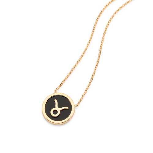 GOLD TAURUS NECKLACE