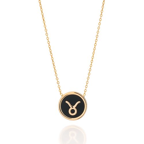 GOLD TAURUS NECKLACE