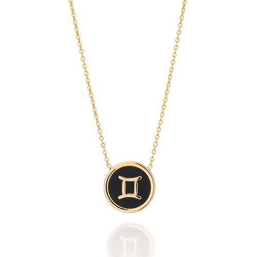 GOLD GEMINI NECKLACE