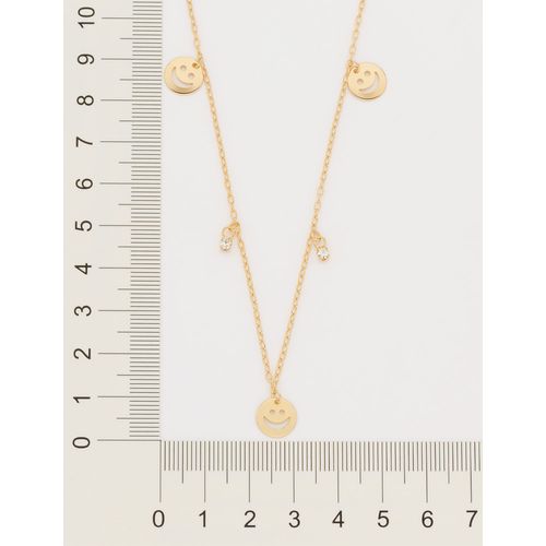 GOLD KID'S CHAIN WITH CRYSTAL