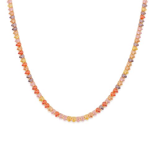 GOLD COLORFUL NIGHT NECKLACE