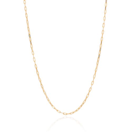 GOLD MEN'S SMALL OVAL LINK CHAIN - SMALL