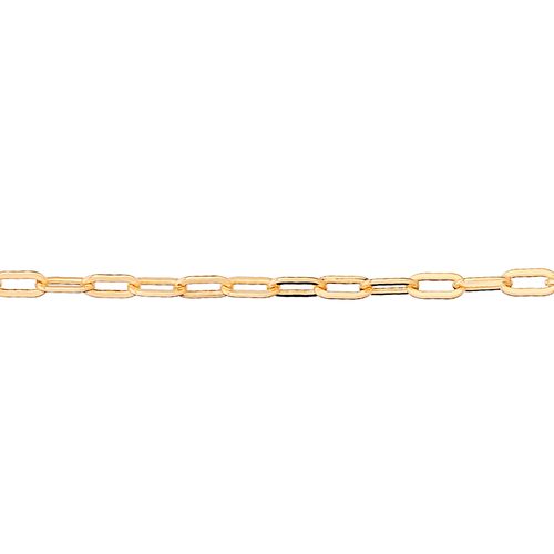 GOLD MEN'S SMALL OVAL LINK CHAIN - SMALL