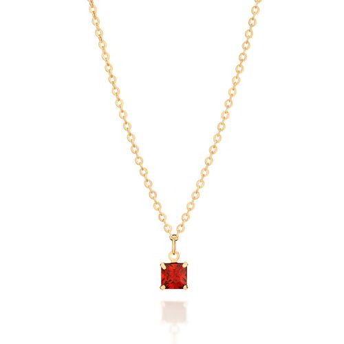 GOLD BIRTHDAY NECKLACE - JANUARY