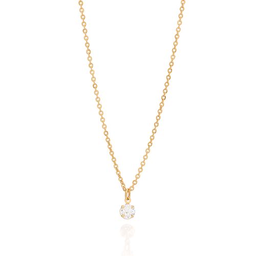 GOLD POINT OF LIGHT NECKLACE