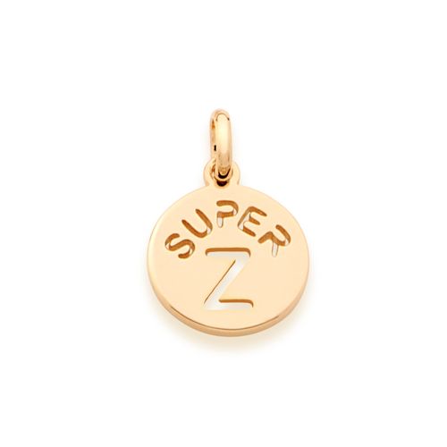 GOLD KID'S PENDANT-LETTER Z