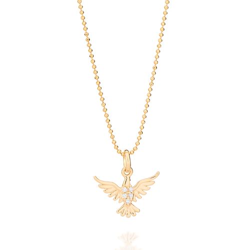 GOLD HOLY SPIRIT PENDANT