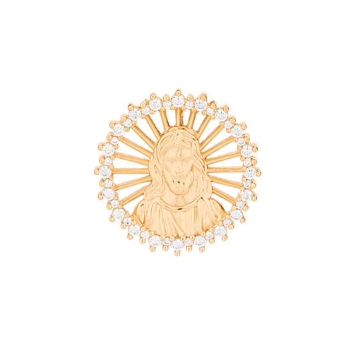 GOLD IMAGE OF JESUS PENDANT