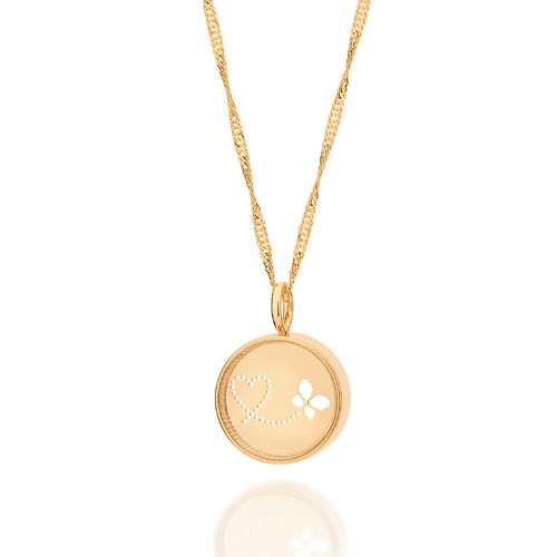 GOLD ROMMANEL’S LOVE PENDANT