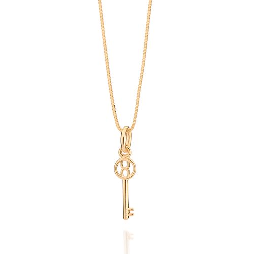 GOLD KEY PENDANT