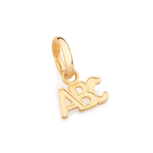 GOLD ABC KID’S PENDANT