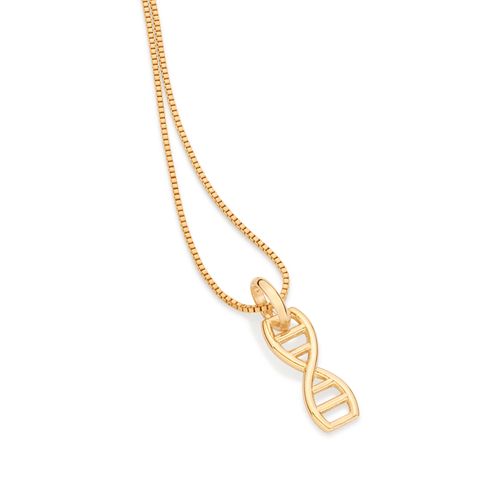 GOLD CHROMOSOME PENDANT