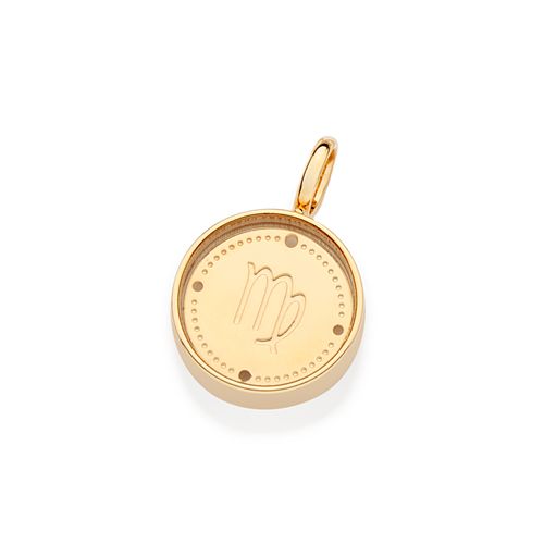 GOLD VIRGO PENDANT