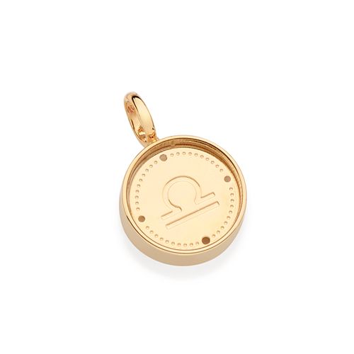 GOLD LIBRA PENDANT