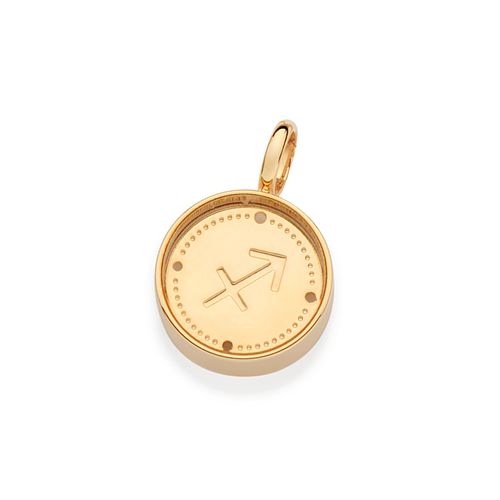 GOLD SAGITTARIUS PENDANT