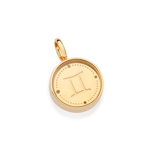 GOLD GEMINI PENDANT