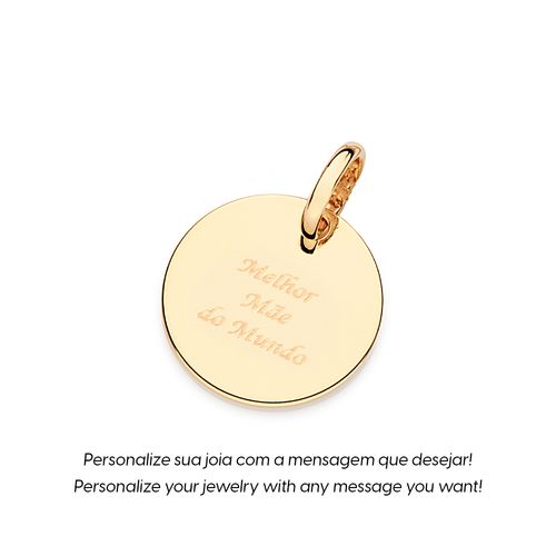 GOLD PERSONALIZE ME PENDANT