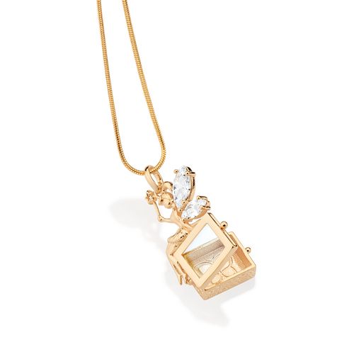 GOLD TOOTH FAIRY PENDANT