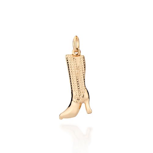 GOLD BOOT PENDANT