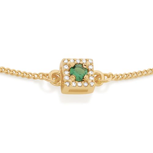 GOLD LUCID DREAMS BRACELET IN GREEN