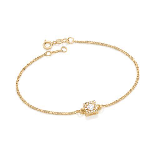 GOLD LUCID DREAMS BRACELET IN WHITE