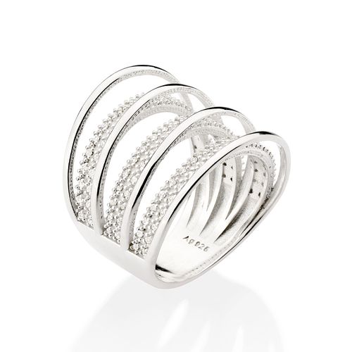 SILVER 925 BANDED RING