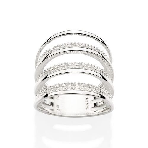 SILVER 925 BANDED RING