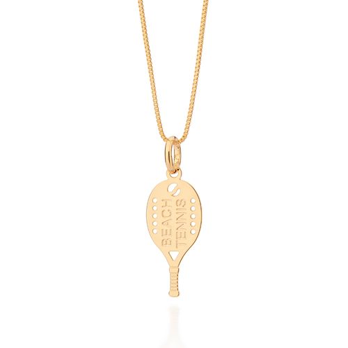 GOLD BEACH TENNIS PENDANT