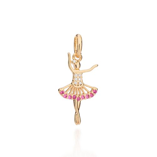 GOLD BALLERINA PENDANT