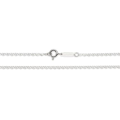 SILVER 925 HEART LINK CHAIN SMALL