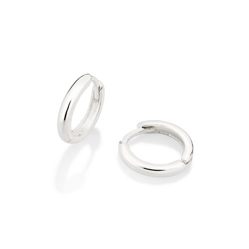 SILVER 925 EVERYDAY SMALL HOOP EARRINGS