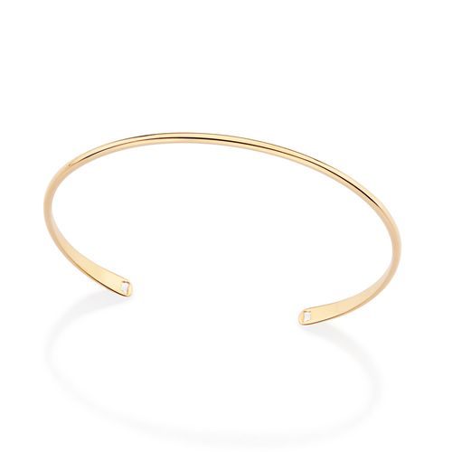 GOLD THIN CUFF BRACELET