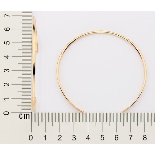 GOLD THIN CUFF BRACELET