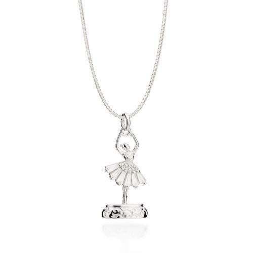 SILVER 925 BALLERINA PENDANT