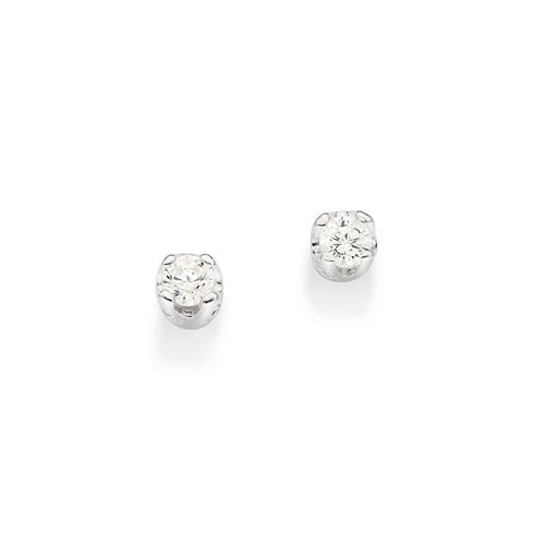 SILVER 925 SMALL SOLITAIRE STUD EARRINGS